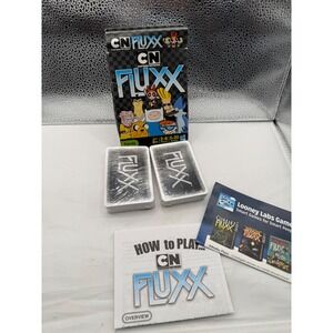 Cartoon Network CN Fluxx Card Game Complete Family Fun Strategy Ages 8+